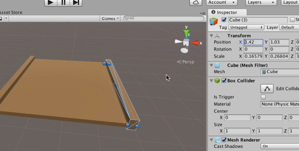 Making a Whackamole Table in Unity